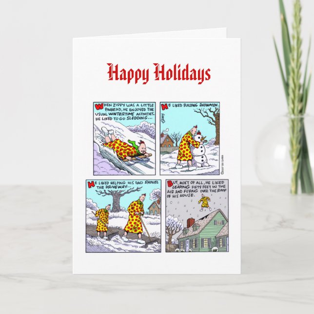 Tarjeta de Navidades Zippy 2010-2011 (Anverso)