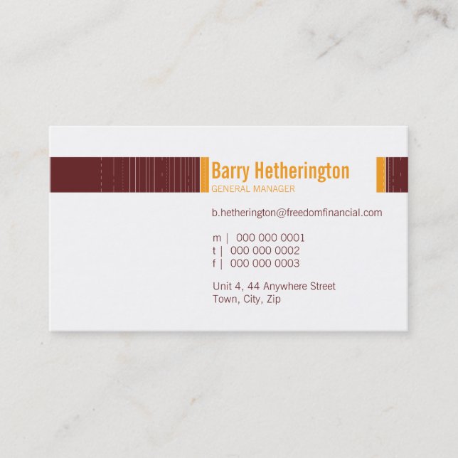 TARJETA DE NEGOCIO :: cadera 1 (Anverso)