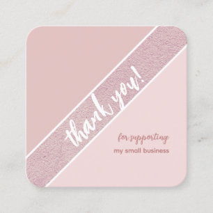 Tarjeta De Negocio Con Color Rosa Suave