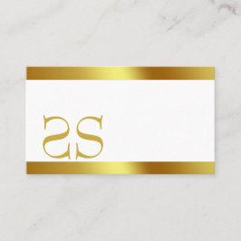 TARJETA DE NEGOCIO DE CREAM LINEN