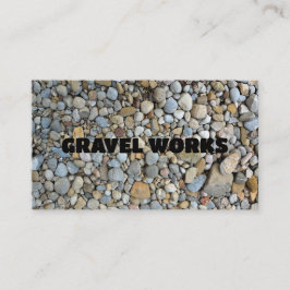 TARJETA DE NEGOCIO DE GRAVEL