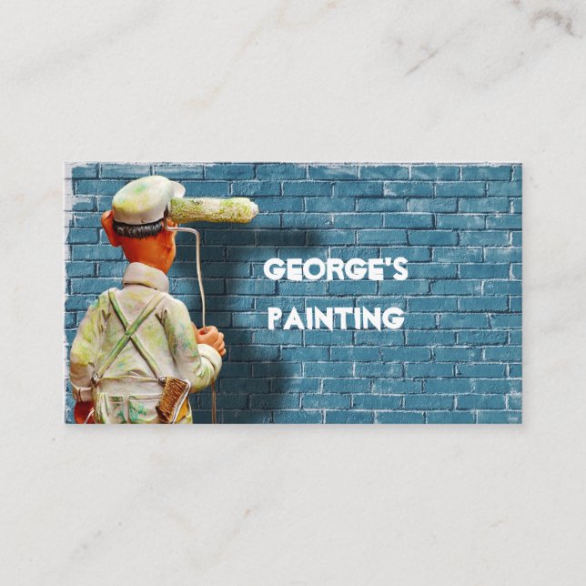 TARJETA DE NEGOCIO DE PAINT GUY (Anverso)