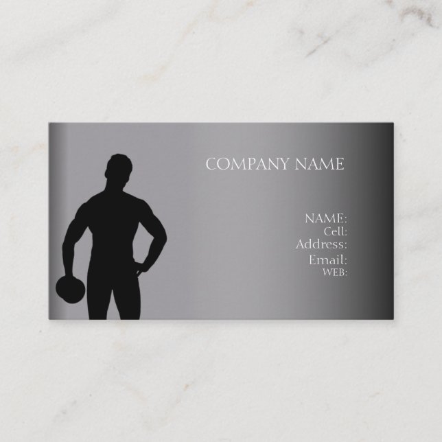 TARJETA DE NEGOCIO DE PLANTILLA BÁSICA (Anverso)