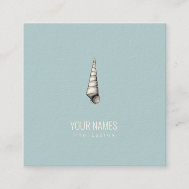 TARJETA DE NEGOCIO DE SEASHELL (Anverso)