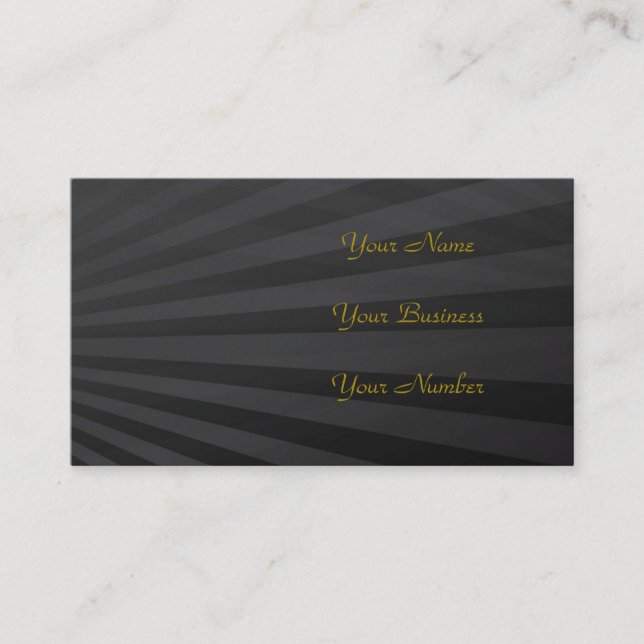 TARJETA DE NEGOCIO DE STROBE (Anverso)