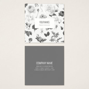TARJETA DE NEGOCIO FOLDEADA: "FLORES DE VENTAJA"