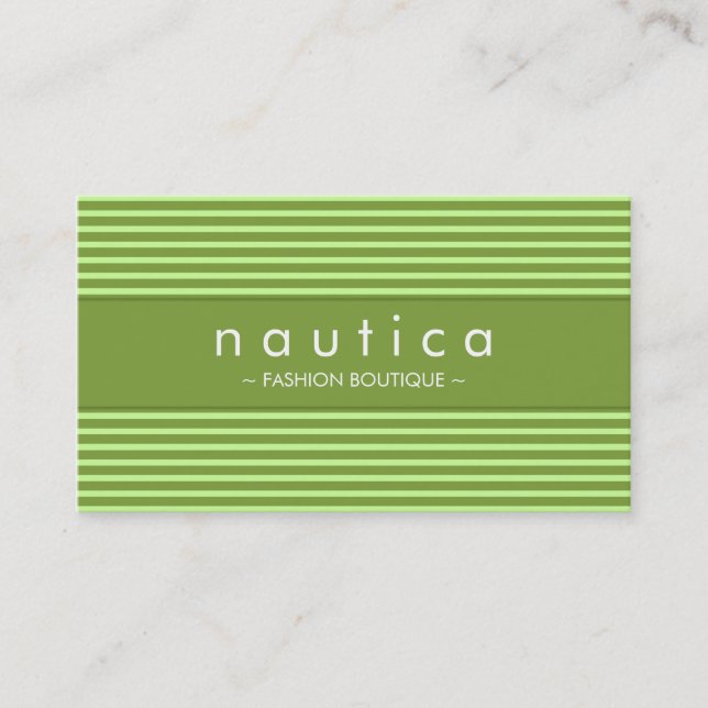 TARJETA DE NEGOCIO :: franja náutica 5 (Anverso)