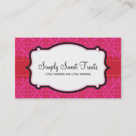 TARJETA DE NEGOCIO :: funky damask 5L