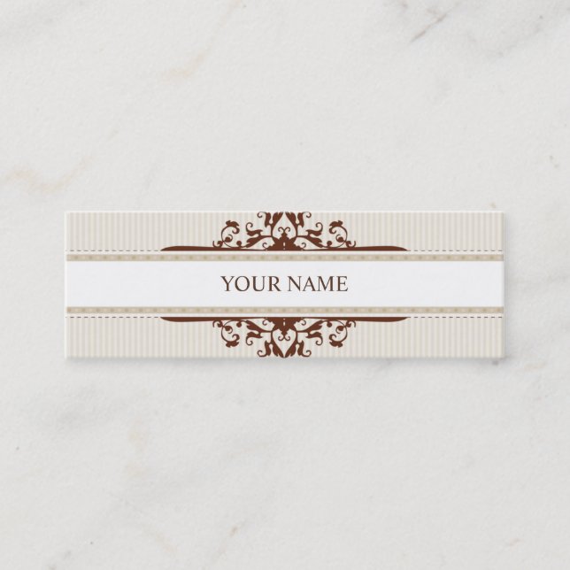 TARJETA DE NEGOCIO MINI :: divina 1 (Anverso)