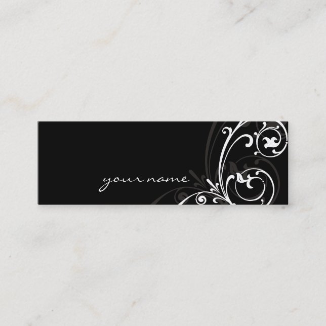 TARJETA DE NEGOCIO MINI :: fabulosamente 6 (Anverso)