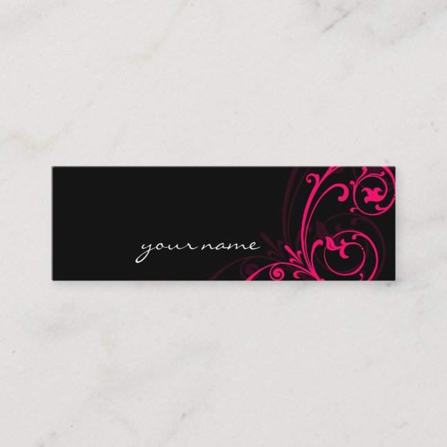 TARJETA DE NEGOCIO MINI :: fabulosamente 7 (Anverso)