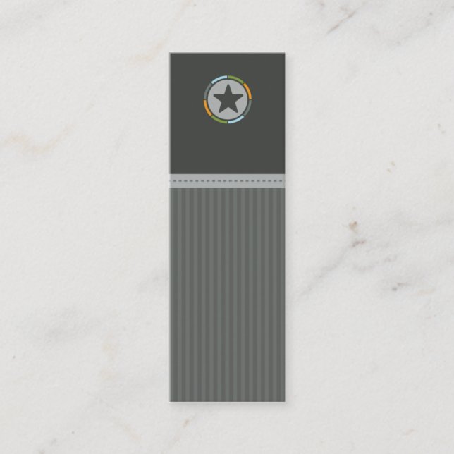 TARJETA DE NEGOCIO MINI :: lonestar 1 (Anverso)