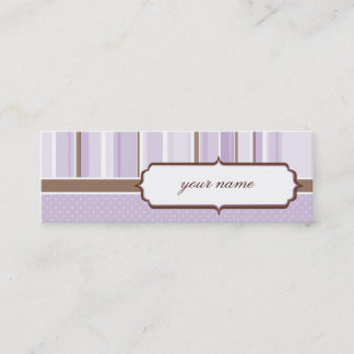 TARJETA DE NEGOCIO MÍNIMA :: Vintage 1