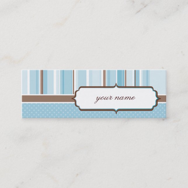 TARJETA DE NEGOCIO MÍNIMA :: Vintage 5 (Anverso)
