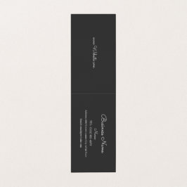 TARJETA DE NEGOCIO SIMPLE PERSONALIZADA