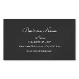 TARJETA DE NEGOCIO SIMPLE PERSONALIZADA