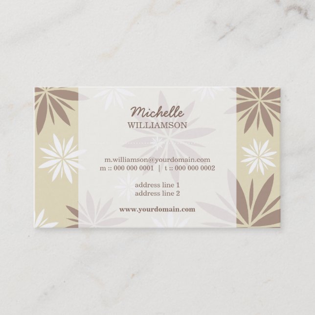 TARJETA DE NEGOCIO :: vitalidad 1 (Anverso)