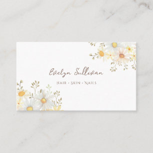 Tarjeta de negocios Daisies
