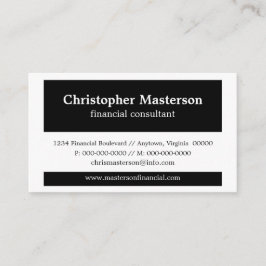 Tarjeta de negocios de bloques de color modernos,