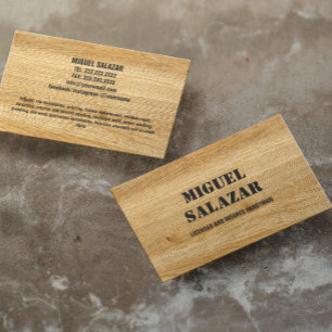 Tarjeta de Negocios de Construcción de Handyman de