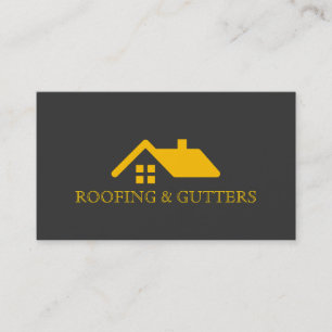 Tarjeta de negocios de construcción para los tejed