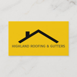 Tarjeta de negocios de construcción para los tejed