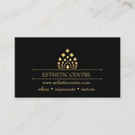 Tarjeta de negocios de estudio de maquillaje cosmé