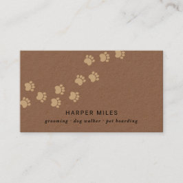 Tarjeta de negocios de la ruta de la pezuña de la 