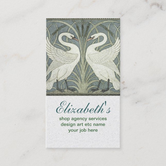 tarjeta de negocios de swaps de pareja (Anverso)