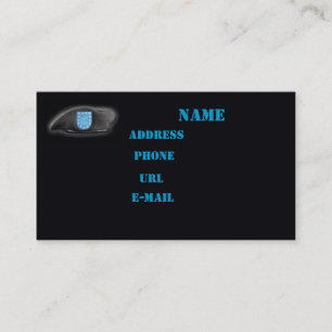 tarjeta de negocios de veteranos fuertes del ejérc