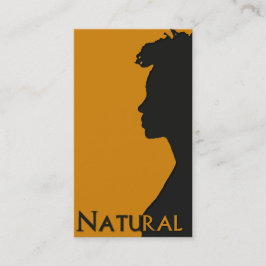 Tarjeta de negocios Natural Hair