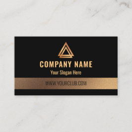 Tarjeta de negocios negra