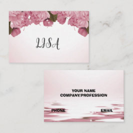 Tarjeta de negocios PINK ROSES