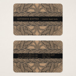 TARJETA DE NEGOCIOS TAMAÑO EURO DE PUNTO CABLEADO