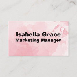 Tarjeta de negocios única con código qr