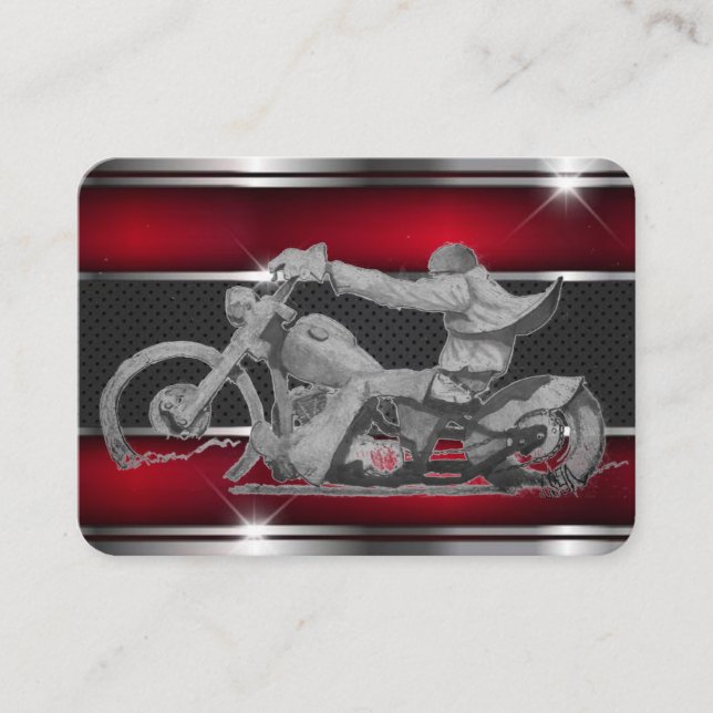 Tarjeta De Negocios World Of Cycles (Anverso)