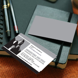 Tarjeta de Negrita Comercial Inmobiliaria