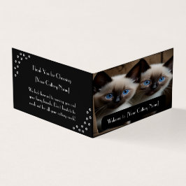 Tarjeta De Negros De personalizable Para La Catara