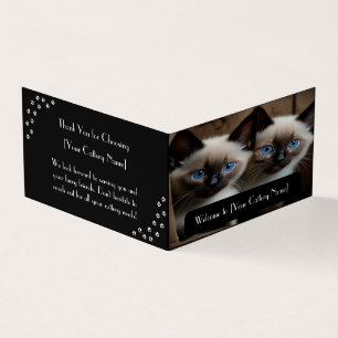 Tarjeta De Negros De personalizable Para La Catara