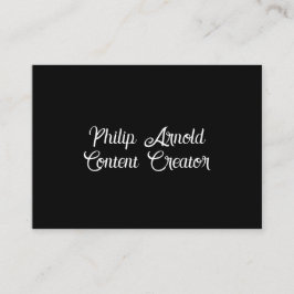 Tarjeta De Negros Y Blancos