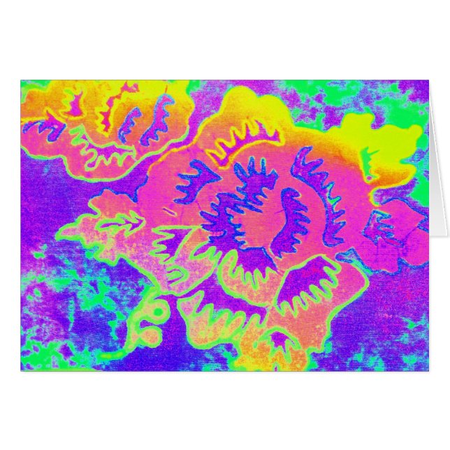 Tarjeta de neón de la fantasía (Anverso (Horizontal))