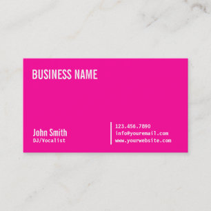 Tarjeta de neón elegante de la industria musical