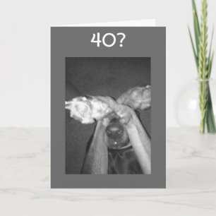 TARJETA DE NINGUNA MANERA IMPOSIBLE: "40"
