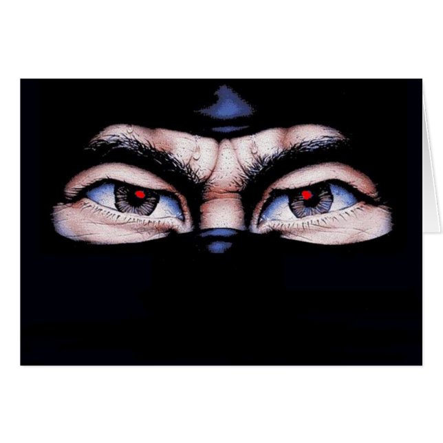 Tarjeta de Ninja (Anverso (Horizontal))