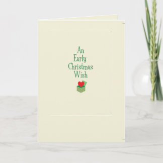 Tarjeta de no-Navidades
