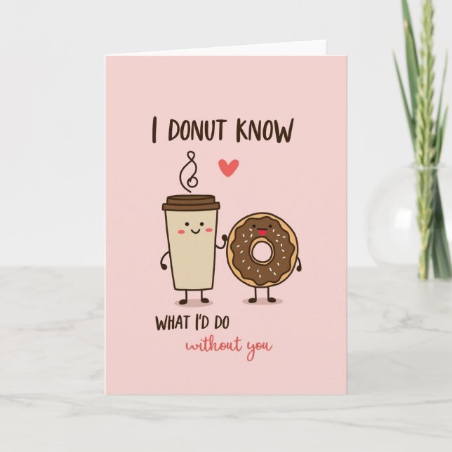 Tarjeta de No Sé Sin Ti Donut (Anverso)