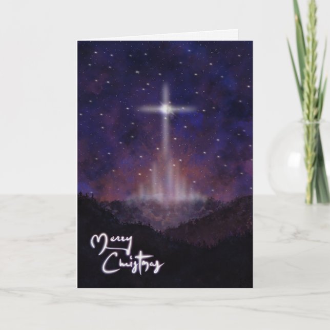 Tarjeta de Noche Buena (Anverso)