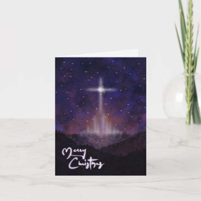 Tarjeta de Noche Buena de 4x6 (Anverso)