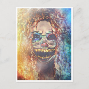 Tarjeta de Noche de Brujas Espantosa