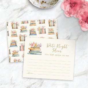 Tarjeta de Noche de Tema de Libro